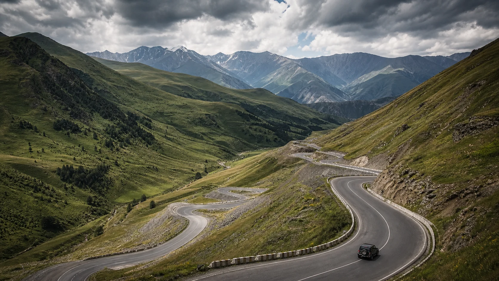 Georgian Military Highway and Kazbegi